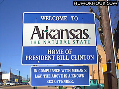 Home of President Bill Clinton