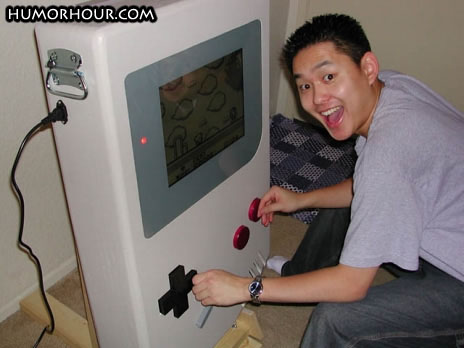 Giant Nintendo Gameboy