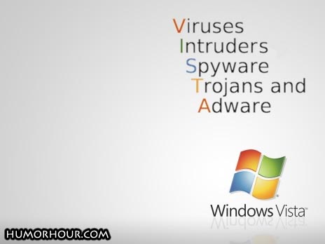 Microsoft Windows Vista Humor