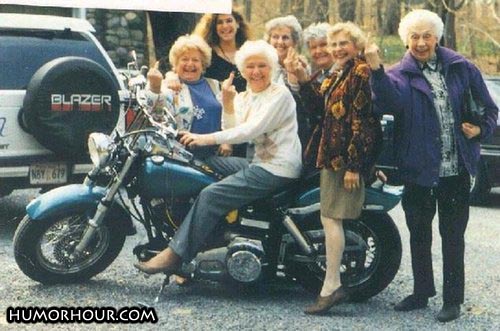 Tough Biker Girls