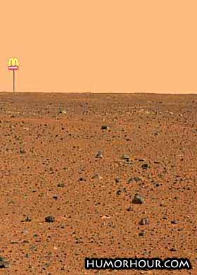 There is life on mars!