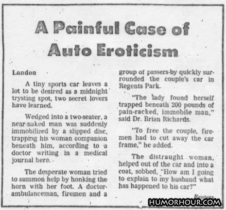 Auto Eroticism