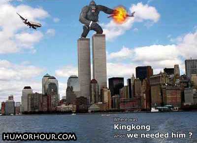 Where was Kingkong when we needed him?