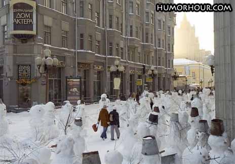 City of snowmen