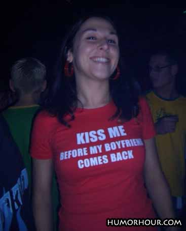 Kiss me, before...