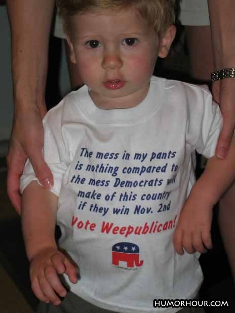 Vote Weepublican!