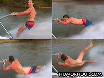 Water sports are fun