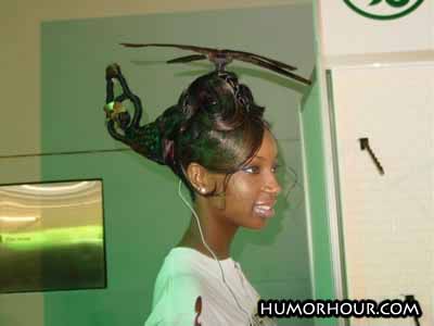 Helicopter hair