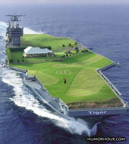 Golf course carrier