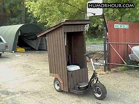 Mobile toilet?